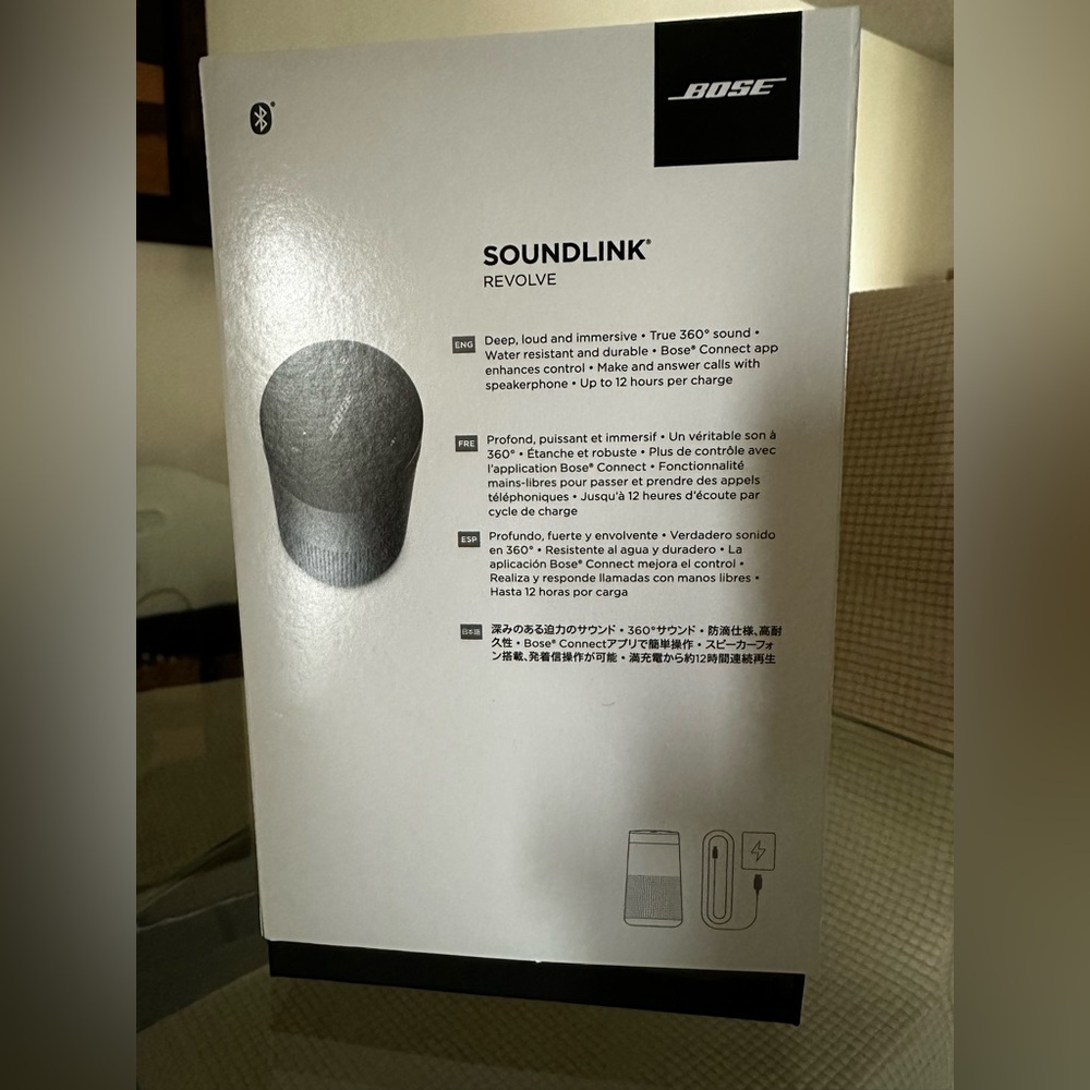 Brand New BOSE SoundLink Revolve speaker- Never Opened! Perfect Christmas Gift! - Picture 3 of 3